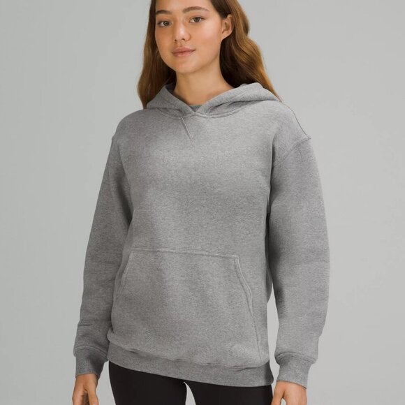 lululemon athletica Sweaters - Lululemon All Yours Hoodie In Heathered Core Medium Grey
